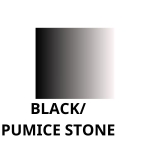 BLACK/PUMICE STONE