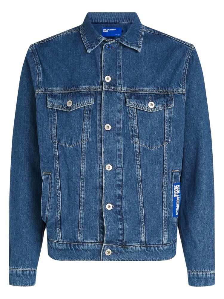 Karl Lagerfeld Jeans Regular-fit denim jacket
