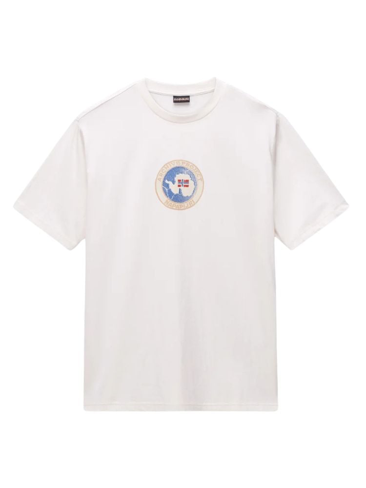 Napapijri Relaxed Fit Κοντομάνικο μπλουζάκι Phos